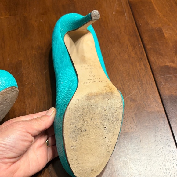 kate spade Turquoise Heels - Picture 4 of 10